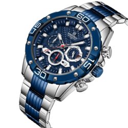 ساعة نافي فورس رجالي NF8019S-S-BE