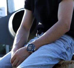 ساعة نافي فورس رجالي NF8019S-S-BE