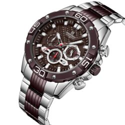 ساعة نافي فورس رجالي NF8019S-S-CE