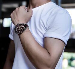 ساعة نافي فورس رجالي NF8019S-S-CE