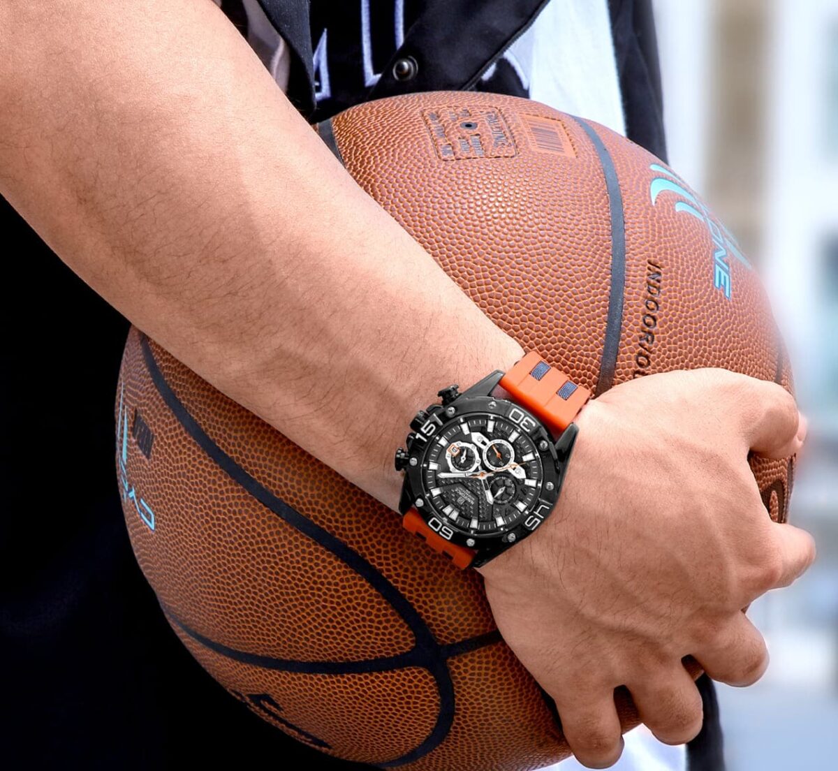 ساعة نافي فورس رجالي NF8019T-B-B-O