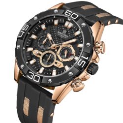 ساعة نافي فورس رجالي NF8019T-RG-B-B