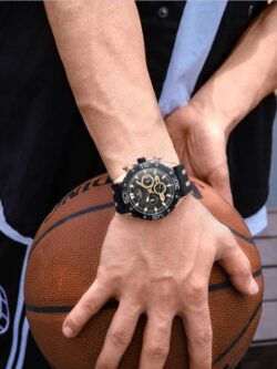 ساعة نافي فورس رجالي NF8019T-RG-B-B