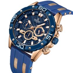 ساعة نافي فورس رجالي NF8019T-RG-BE-BE