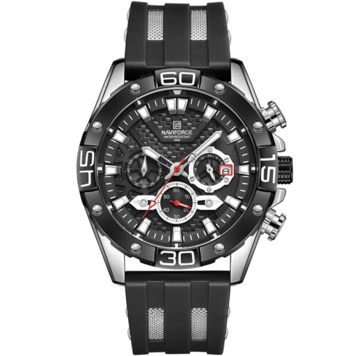 ساعة نافي فورس رجالي NF8019T-S-B-B