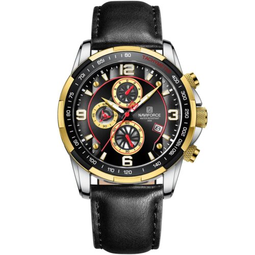 ساعة نافي فورس رجالي NF8020L-G-B-B