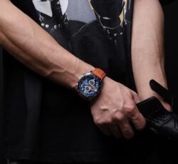 ساعة نافي فورس رجالي NF8020L-S-BE-O