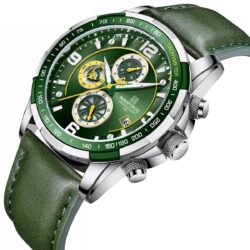 ساعة نافي فورس رجالي NF8020L-S-GN-GN