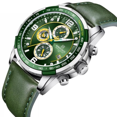 ساعة نافي فورس رجالي NF8020L-S-GN-GN