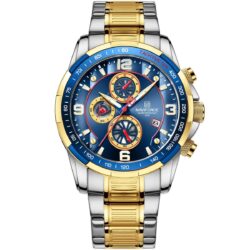 ساعة نافي فورس رجالي NF8020S-G-BE