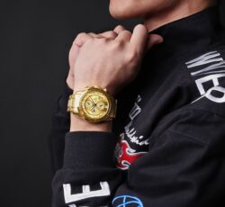 ساعة نافي فورس رجالي NF8020S-G-G