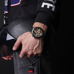 ساعة نافي فورس رجالي NF8020S-RG-B