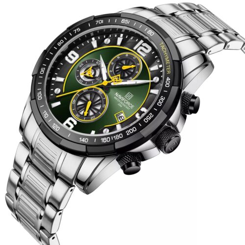ساعة نافي فورس رجالي NF8020S-S-GN