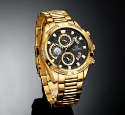 ساعة نافي فورس رجالي NF8021-G-B