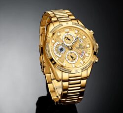 ساعة نافي فورس رجالي NF8021-G-G