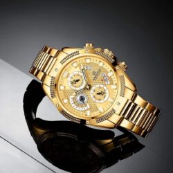 ساعة نافي فورس رجالي NF8021-G-G