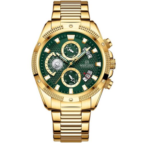 ساعة نافي فورس رجالي NF8021-G-GN