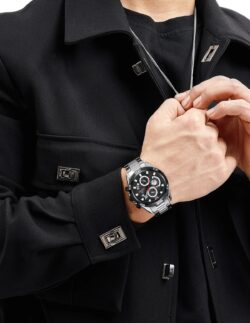 ساعة نافي فورس رجالي NF8021-S-B