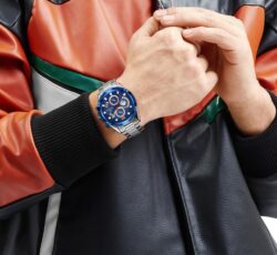 ساعة نافي فورس رجالي NF8021-S-BE