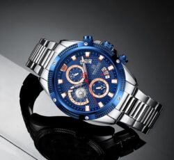 ساعة نافي فورس رجالي NF8021-S-BE