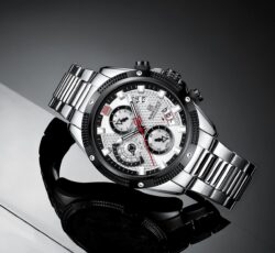 ساعة نافي فورس رجالي NF8021-S-W