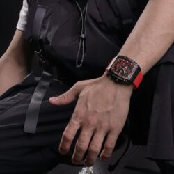 ساعة نافي فورس للرجال NF8025-B-R-R