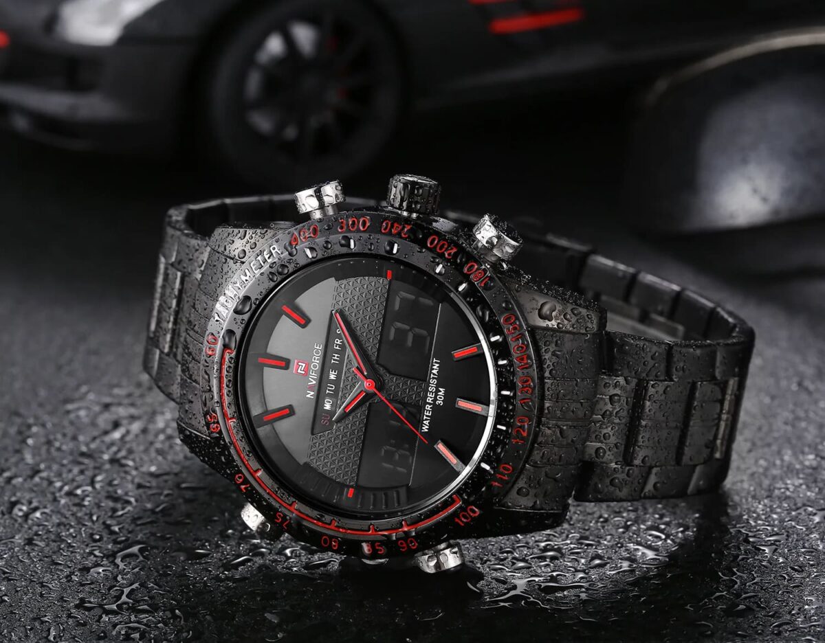 ساعة نافي فورس رجالي NF9024-B-B-R