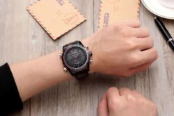 ساعة نافي فورس رجالي NF9024-B-B-W