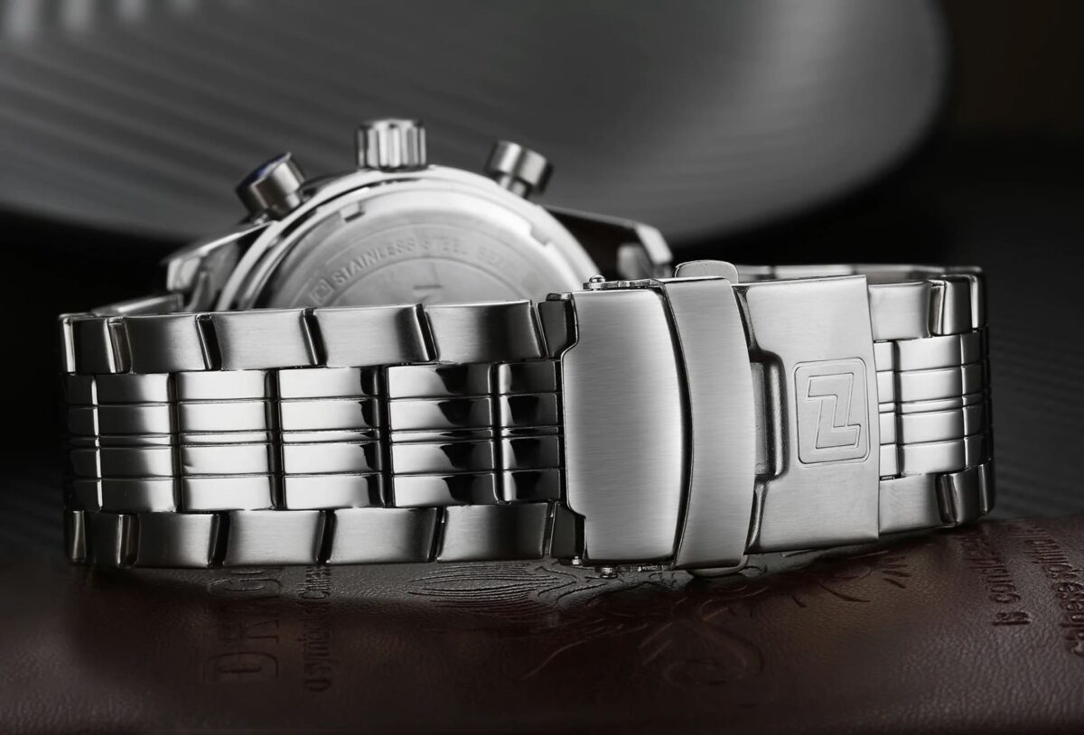 ساعة نافي فورس رجالي NF9024-S-B-W