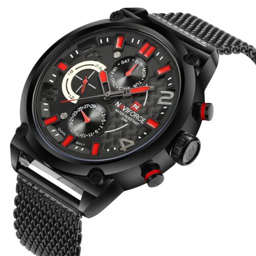 ساعة نافي فورس رجالي NF9068S-B-R-B