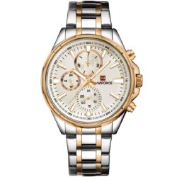 ساعة نافي فورس رجالي NF9089S-RG-W