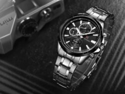 ساعة نافي فورس رجالي NF9089S-S-B