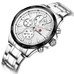 ساعة نافي فورس رجالي NF9089S-S-W