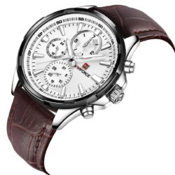 ساعة نافي فورس رجالي NF9089S-S-W