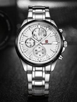 ساعة نافي فورس رجالي NF9089S-S-W