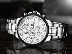 ساعة نافي فورس رجالي NF9089S-S-W