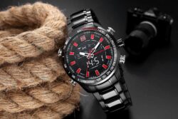 ساعة نافي فورس رجالي NF9093-B-B-R