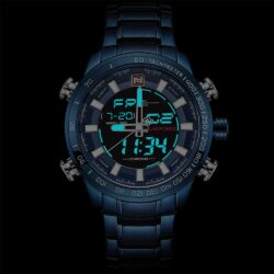 ساعة نافي فورس رجالي NF9093-BE-BE