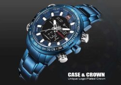 ساعة نافي فورس رجالي NF9093-BE-BE