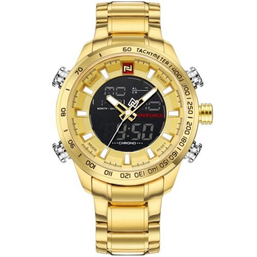 ساعة نافي فورس رجالي NF9093-G-G