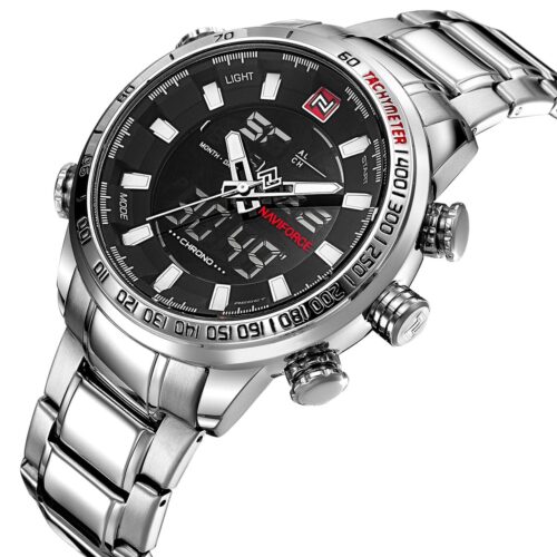 ساعة نافي فورس رجالي NF9093-S-B-R