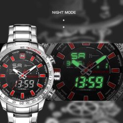 ساعة نافي فورس رجالي NF9093-S-B-R