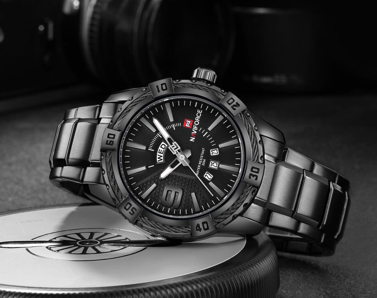 ساعة نافي فورس رجالي NF9117S-B-B
