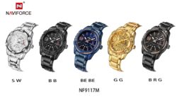 ساعة نافي فورس رجالي NF9117S-B-B