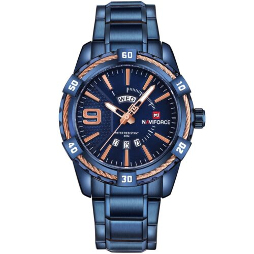 ساعة نافي فورس رجالي NF9117S-BE-BE