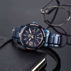 ساعة نافي فورس رجالي NF9117S-BE-BE