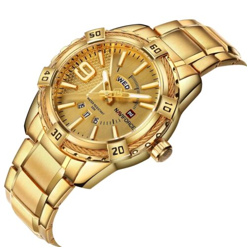 ساعة نافي فورس رجالي NF9117S-G-G