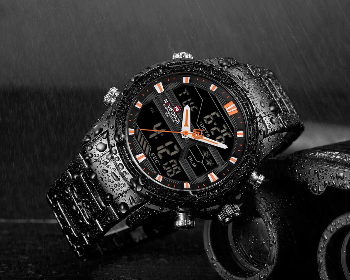 ساعة نافي فورس رجالي NF9138S-B-B-O