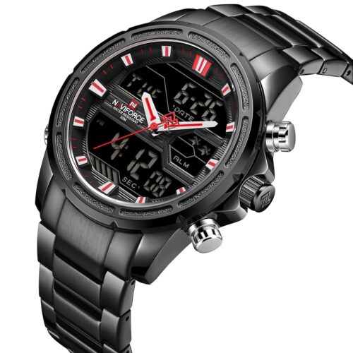 ساعة نافي فورس رجالي NF9138S-B-B-R