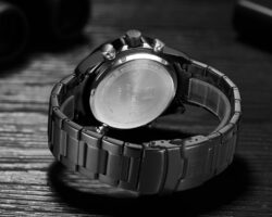 ساعة نافي فورس رجالي NF9138S-B-B-R